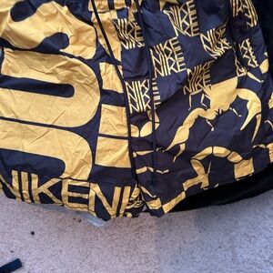 Nike Purple and White Athletic Shorts